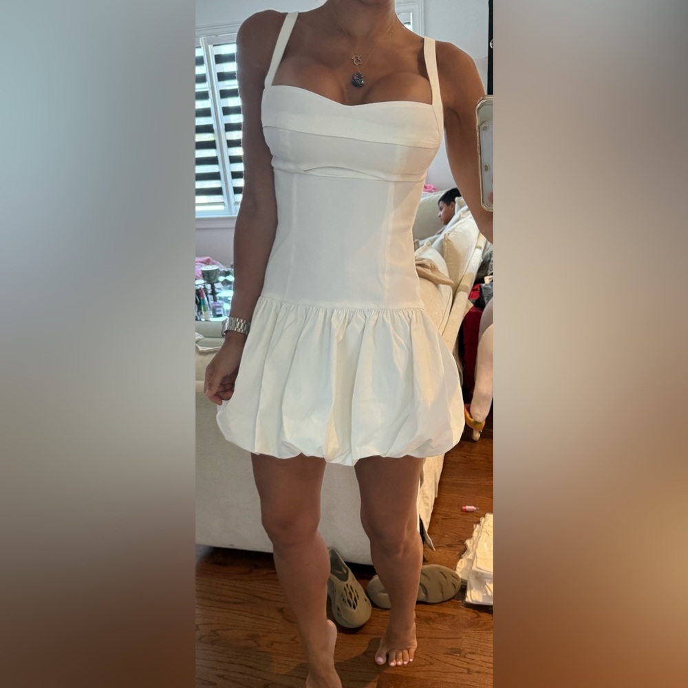 Zara White Mini Dress